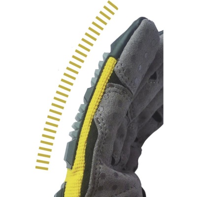 Перчатки трикотажные с защитными накладками EOS VV900JA DeltaPlus р.11/XXL