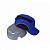 Каскетка ЛЮКС РИМ - Василёк с чёрными вставками (Минпромторг)